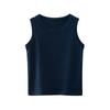 Baby Boy's Sleeveless Tops Solid Color T-Shirts Vest Kids Boys Girls Summer Basic Shirts Cotton Athletic Undershirts