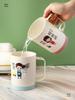 Family Toothbrush Cup Set: Parent-Child, 3-5 Person Oral Hygiene Kit with Mouthwash Cups