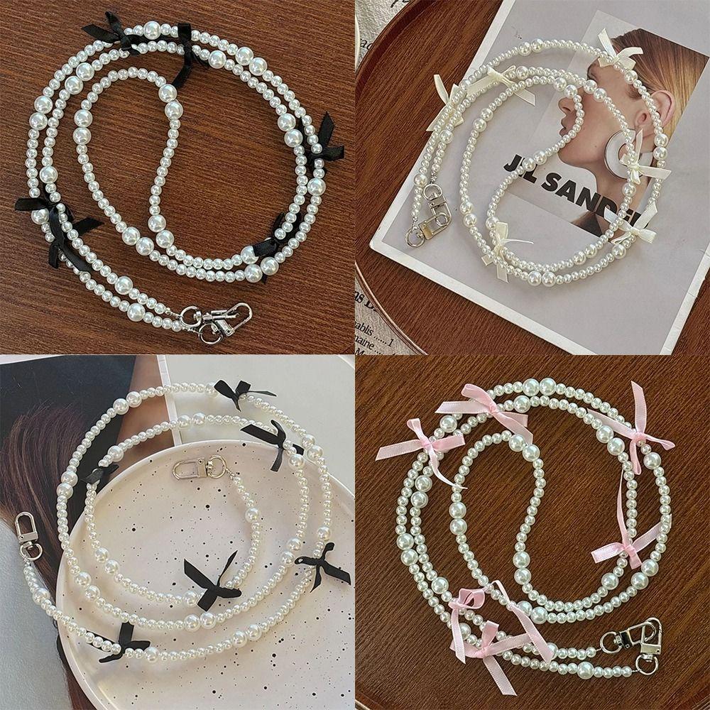 Bag Accessory Bowknot Phone Strap Hanging Decoration Phone Lanyard Wallet Necklace Chain  Wallet