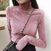 Women's Turtleneck Sweater Size Winter Top Female Solid Pullovers Long Sleeve Ladies Clothes