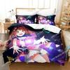 Роскошный Новый 3D-принт Аниме Idolmaster SideM Комплект постельного белья Пододеяльник Комплект кровати Пододеяльник Наволочка Одеяло king Queen