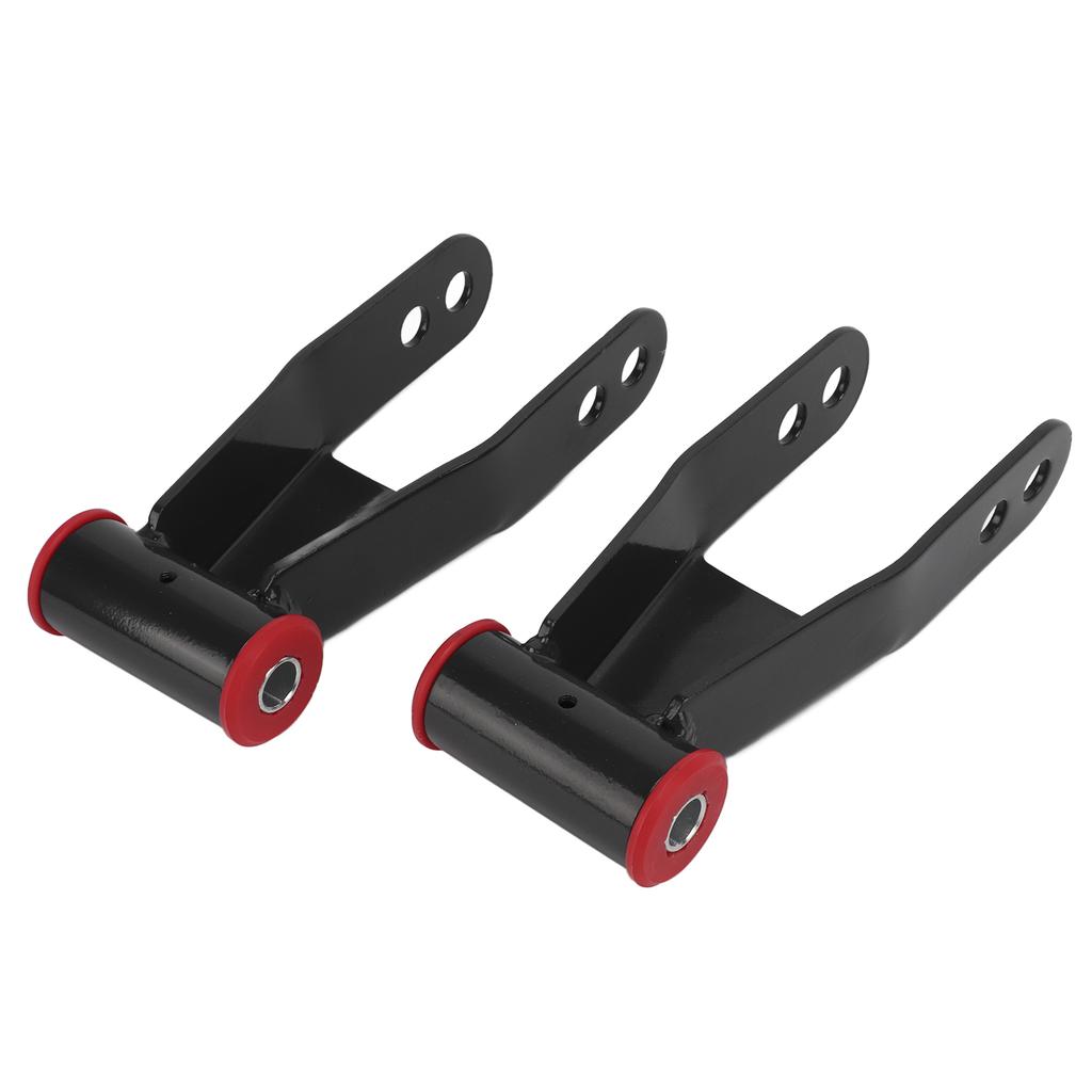 2inRear Drop Lowering Shackle Kit 712120 Replacement for Chevy Silverado GMC Sierra 1500 2WD 4X4