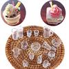 1:12 Scale Kitchen Toy Living Room Simulation Tableware Miniature Cup Dish Bowl Dollhouse Plate Set