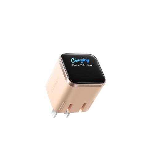 Anker 45 Вт Nano Smart Type-C Зарядное устройство Быстрая зарядка Складная вилка Компактный дисплей для iPhone 17 Pro Max 16 Pro USB-C Зарядное устройство