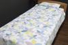 Romance Kosugi Official Sleep Atelier Towel Blanket, Large Floral Design, Blue