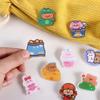 Японская простая милая симпатичная акриловая студенческая модная бижутерия мультяшная брошь корейский стиль брошь украшение на сумку