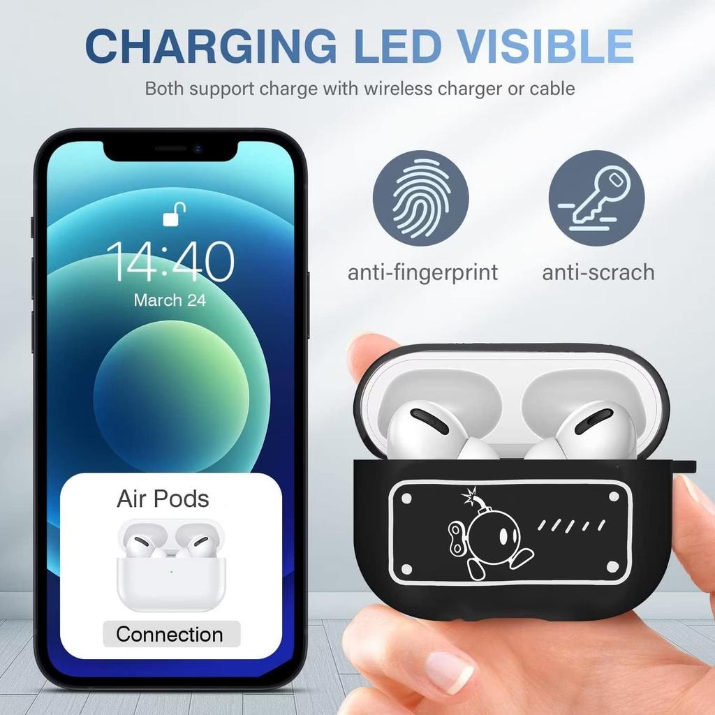 Чехол для AirPods 4 Стильный Смешной Милый Чехол для AirPods 4-го поколения Дизайн с лягушкой Простой Чехол для AirPods 4 Стильный Раздельный ТПУ Зарядный чехол с