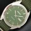 ВИНТАЖНЫЕ МУЖСКИЕ АВТОМАТИЧЕСКИЕ ЧАСЫ SEIKO 7S26A ЯПОНИЯ ЗЕЛЕНЫЙ ЦВЕТ ЦИФЕРБЛАТ a708569-1