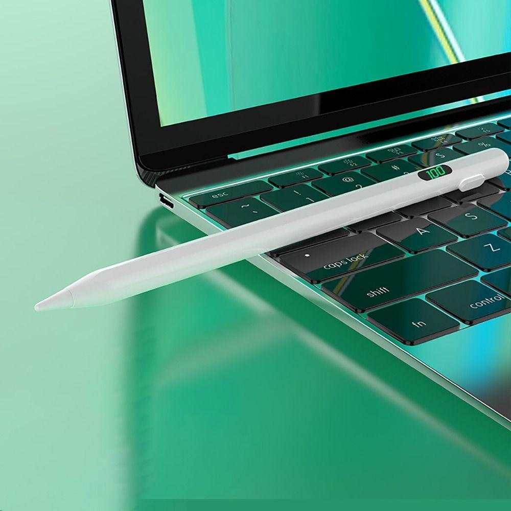 Перезаряжаемая ручка для сенсорного экрана планшета с дисплеем Power Display, карандаш для мобильного телефона для Android/iOS