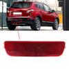 1Pcs Rear Bumper Reflector Fog Tail Light Lamp Cover For Nissan Qashqai J10 2007-2013 Lamp Hoods Exterior Parts