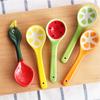 Cute Ceramic Coffee Spoons Spoon Cartoon Fruit Shape Teaspoons