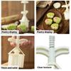 Flower Pattern Moon Cake Press Molds Cookie Stamps Chinese MidAutumn Moon Cake Maker Decorating Tool for Making Cookie