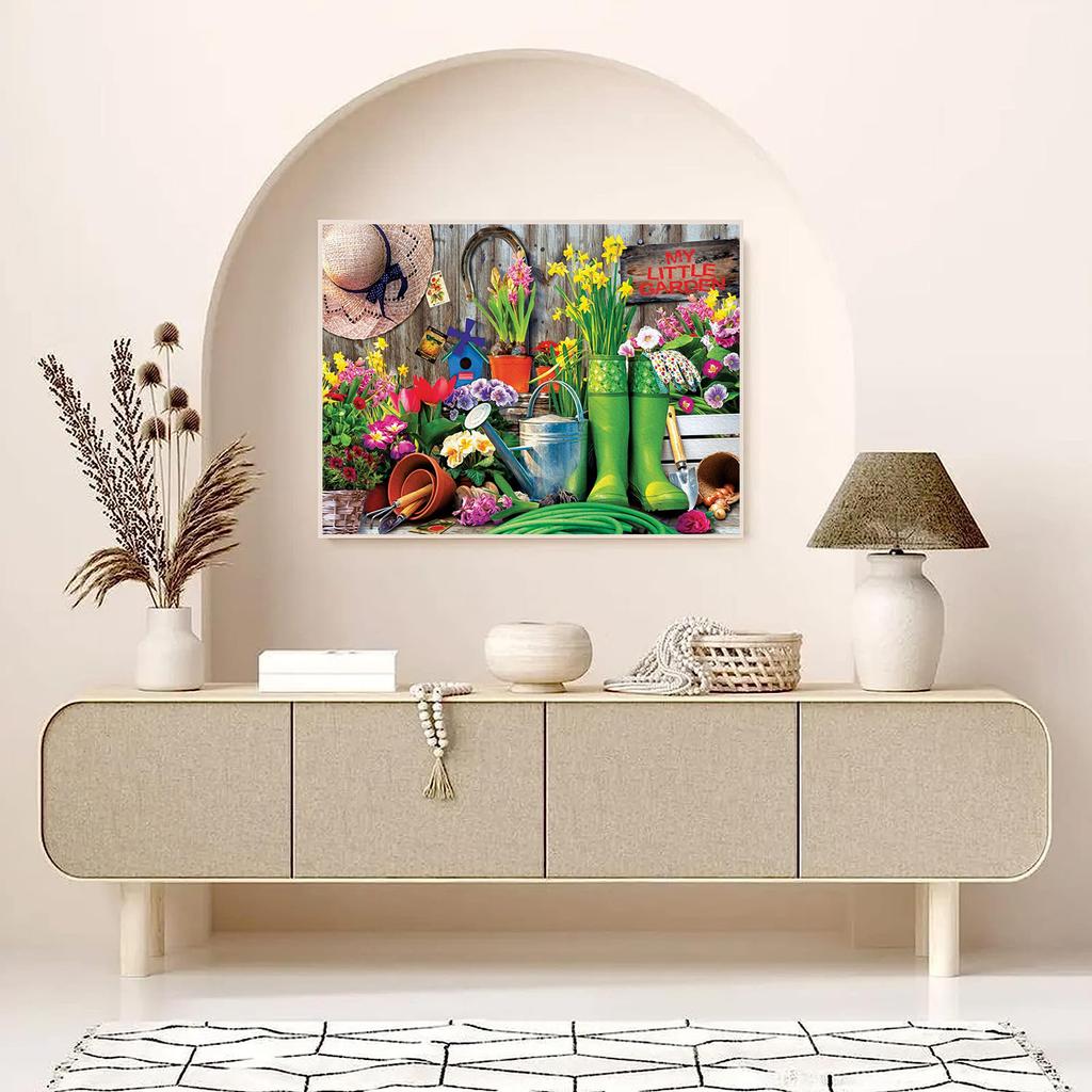 5D DIY Алмазная картина Сельский дом Набор для вышивки крестом Мозаика Алмазная вышивка Роза Полный круглый квадратный дрель Украшение дома