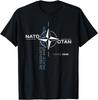 Мир и Свобода НАТО NATO Футболка Топы Футболка