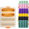 Silicone French Bread Mould Sandwich French Baking Baking Oven Toaster Pan for Baking Sheet Pans