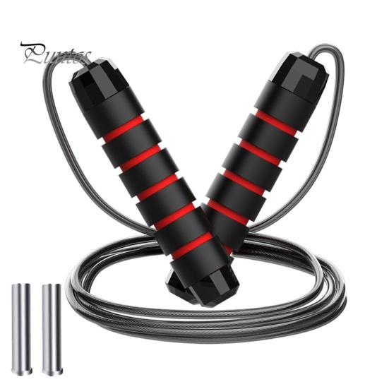 Скакалка из стальной проволоки 300 см. Регулируемая нескользящая ручка. Не спутывается. Физическое тестирование. Весовые тренировки. Студенты. Дети. Взрослые. Скакалка для фитнеса.