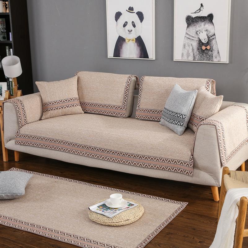 Чехол для дивана, детский коврик для домашних животных, собаки, Нескользящий чехол для дивана, четырехсезонные универсальные чехлы для диванов для гостиной