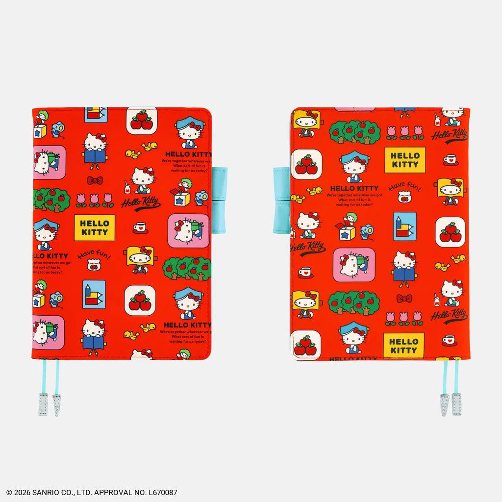 Hobonichi Techo 2027 Hello Kitty Classic Cousin A5 Только обложка Sanrio