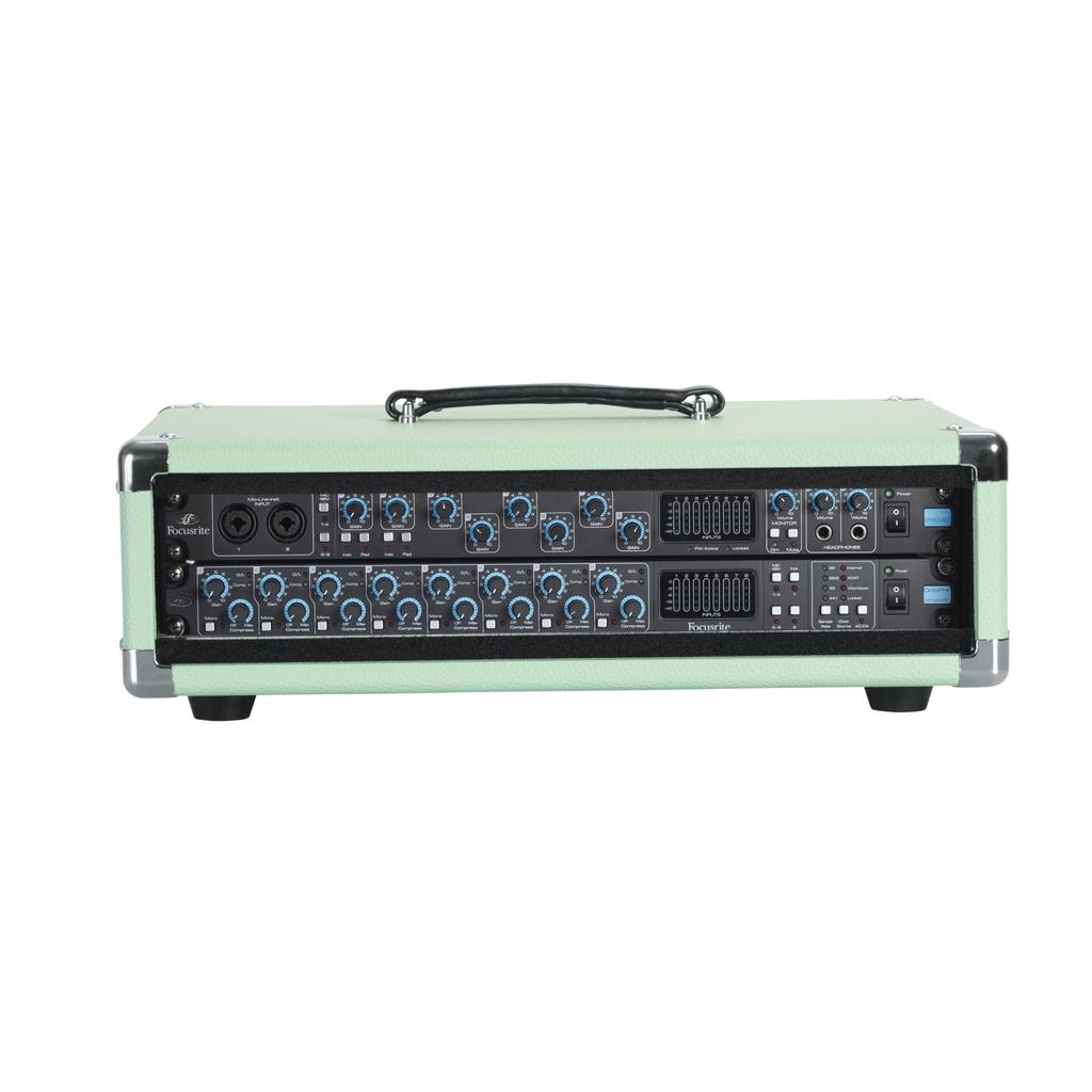 GATOR Rack Case Vintage Amp Style Retro Rack Series 2U Seafoam Green GR-RETRORACK-2SG (В комплект входят крепежные винты/шайбы.) []