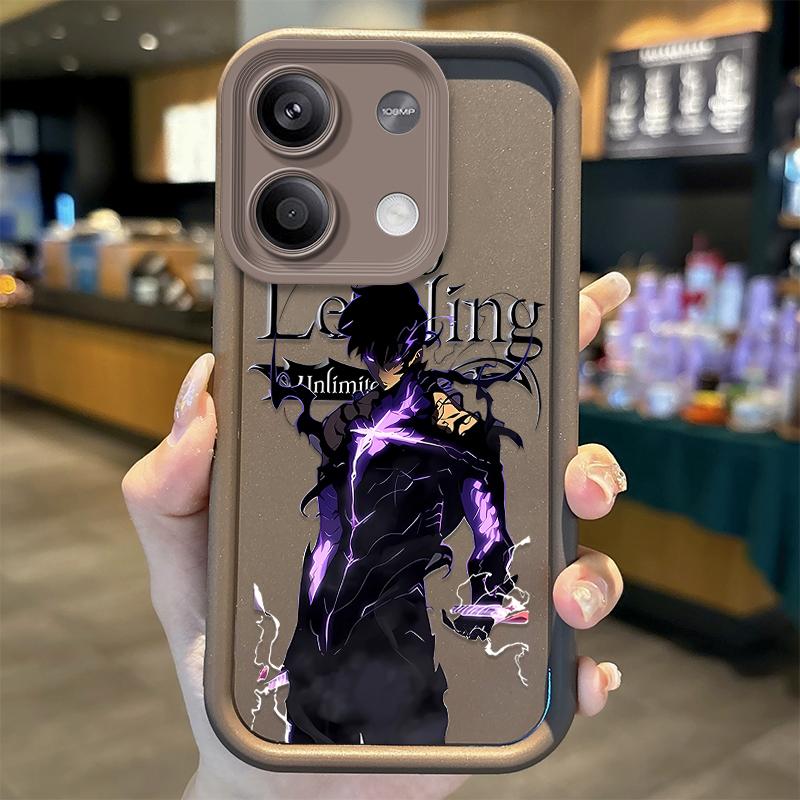 Аниме S-Solo Levelings Чехол из ТПУ для телефона Redmi Note 13 12 Pro Plus 5G Note 13 12 11 10 9 Pro 12C 10C 9C A2 A1 Ударопрочный чехол