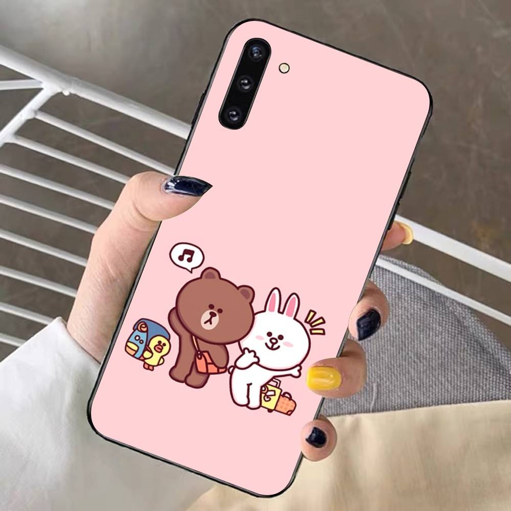 Мультяшный милый чехол для телефона C-Cony B-Brown для Redmi Note 4 X 5 A 6 7 8 T 9 9S 10 11 11S 11Epro Poco M3 Pro
