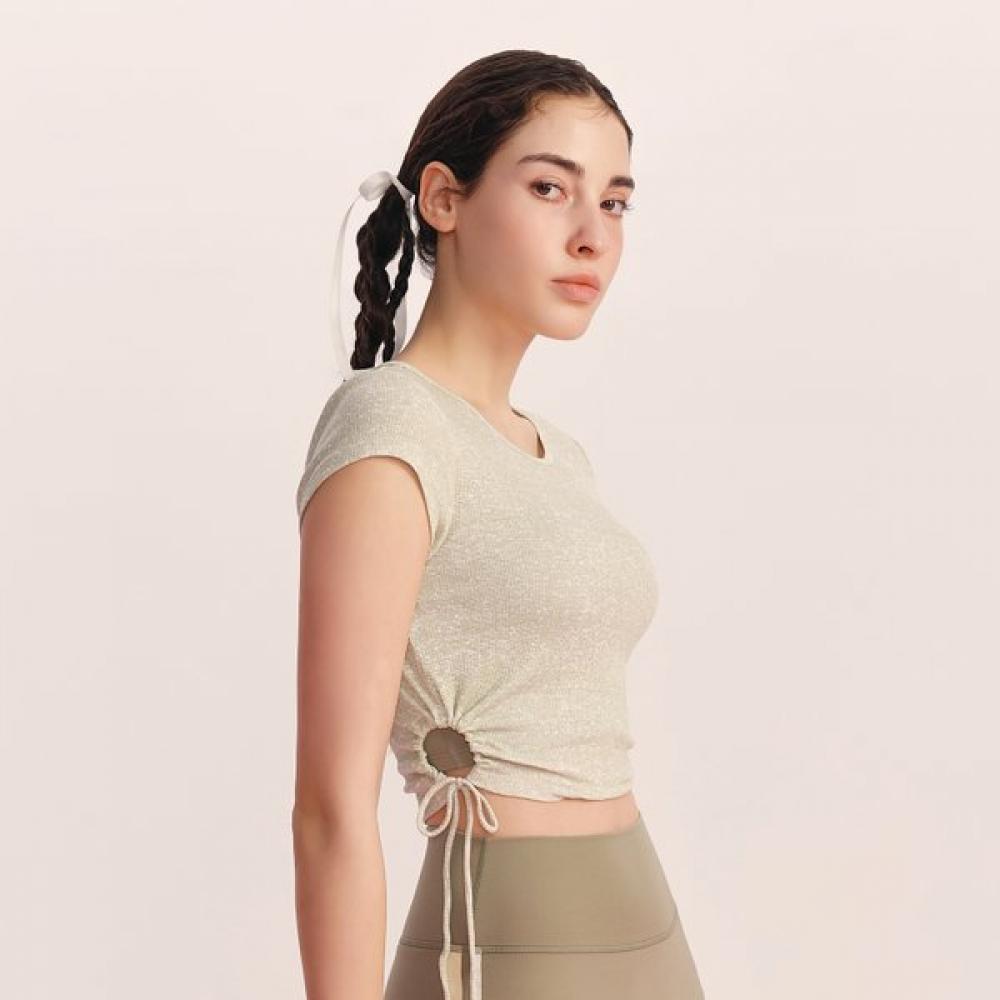 HuiT Side CuT STring ShorT Sleeve T hTwTs4j07T