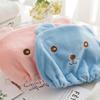 Thickened Bear Hair Drying Cap, Microfiber Material. Highly Absorbent and Quick-Dry Head Wrap Towel for Curly Long Thick Hair
