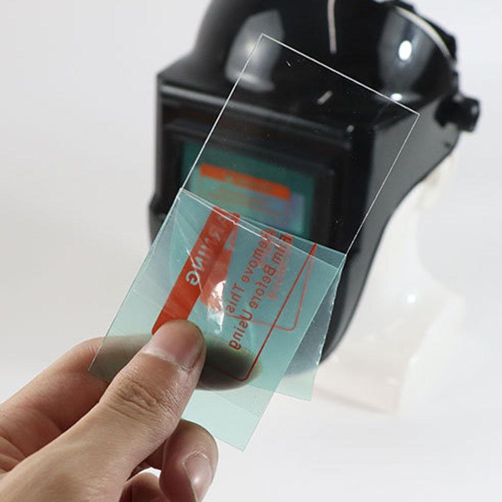 Упаковка из 5 защитных пленок для аргонодуговой сварки, защитный шлем для защиты от брызг