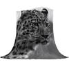 Cheetah Animal Flannel Fleece Bed Blanket Bedspread Coverlet Bed Cover Soft Lightweight Warm Cozy Throw Blankets Queen King Size