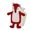 Fox 3D 750ml Hot Water Bottle And Cover