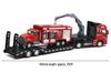 Children's Alloy Transport Toy: Pull-Back Fire Truck, Trailer, Tank & Excavator
