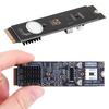 Адаптер M.2 NVME M-KEY на USB 3.2 20 Гбит/с Высокоскоростная карта расширения для передней панели M2 M-Key PCIe на USB 3.2 с чипсетом ASM3242 для настольного ПК