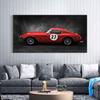 Vintage Car Poster Ferraris Classic Racing F1 Race Car Artwork Wall Art Picture Print Canvas Painting For Home Living Room Decor
