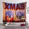 UV Reaction Tapestry Ins Christmas Collection Home Tapestry Tapestry Wall Hanging Fluorescent Tapestry  Decorative Fabric