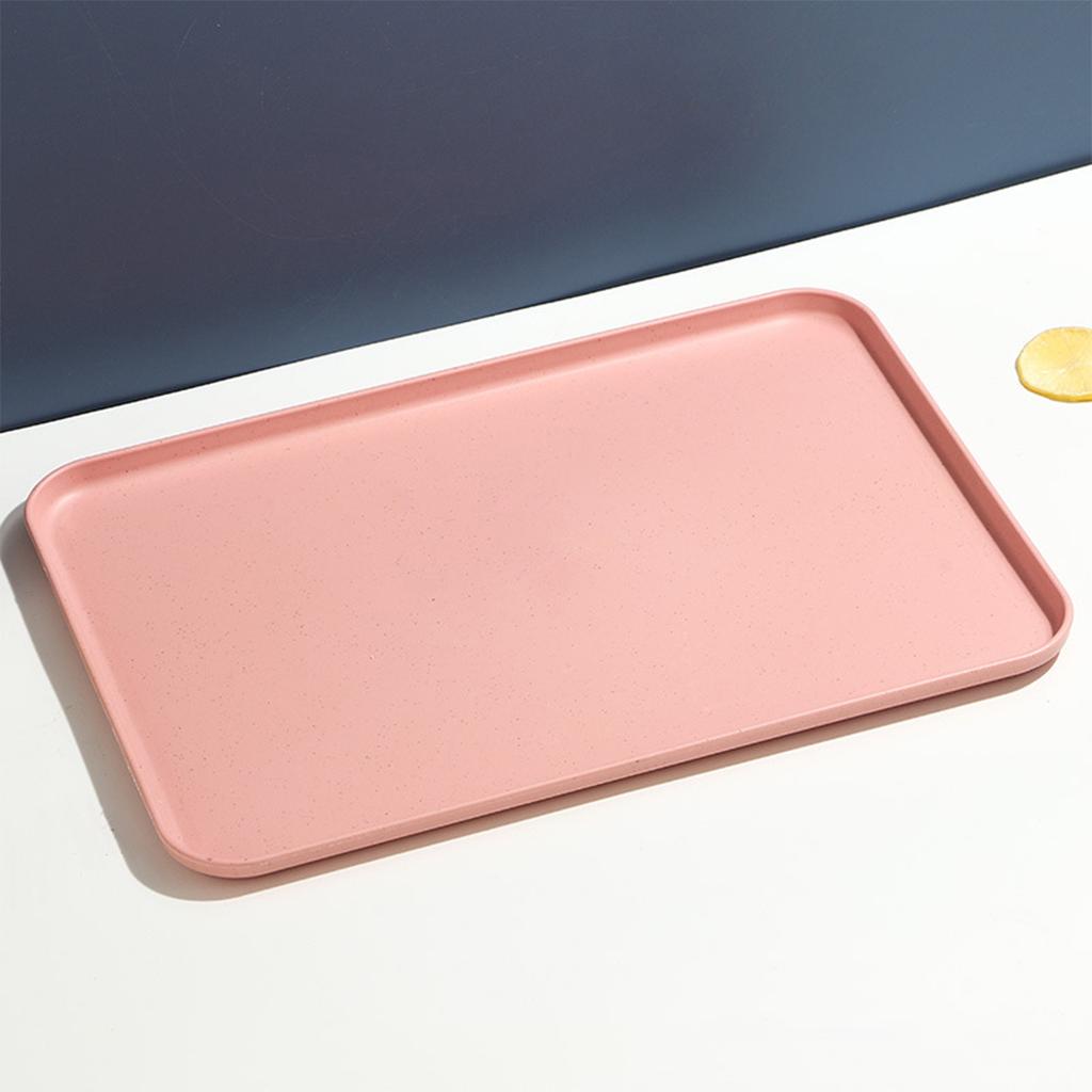 Прямоугольный поднос пластиковый ресторанный бытовой поднос для чашек чайный поднос кейтеринг фаст-фуд барбекю поднос кухонные принадлежности