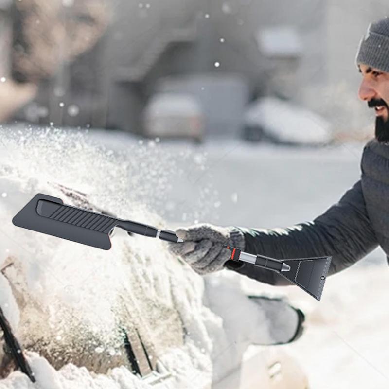 Скребок для льда для автомобиля Автомобильная лопата Лопата для льда для домов на колесах Автомобиль Внедорожник Грузовик Лобовое стекло Очистка домашнего окна Зима