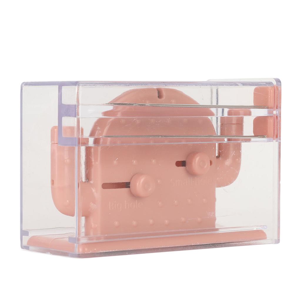 Двусторонний нитевдеватель с 10 швейными иглами, 2 игольницы, простое использование, игла «Кактус»