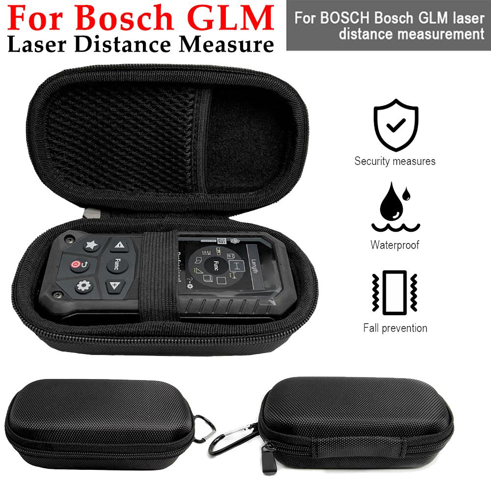 Чехол-органайзер EVA для лазерного дальномера Bosch GLM Жесткий чехол EVA с сетчатым карманом Ударопрочный защитный чехол EVA