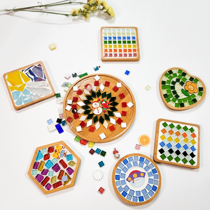 Деревянный поднос для мыла, туалетный столик, органайзер для бутылок, держатель, круглый квадратный лоток для хранения ювелирных изделий для свечей для ванной комнаты