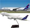 Самолет B787 LATAM Airways 47см Масштаб 1/130 Модель самолета Смола Самолет Со светом Светодиоды и Подставка Настольное Украшение для дома
