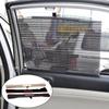 1Pcs Car Side Sunshades Retractable Mesh Curtain for Auto Truck SunShield Vehicle Summer Protection Car Window Sun Shade Cover