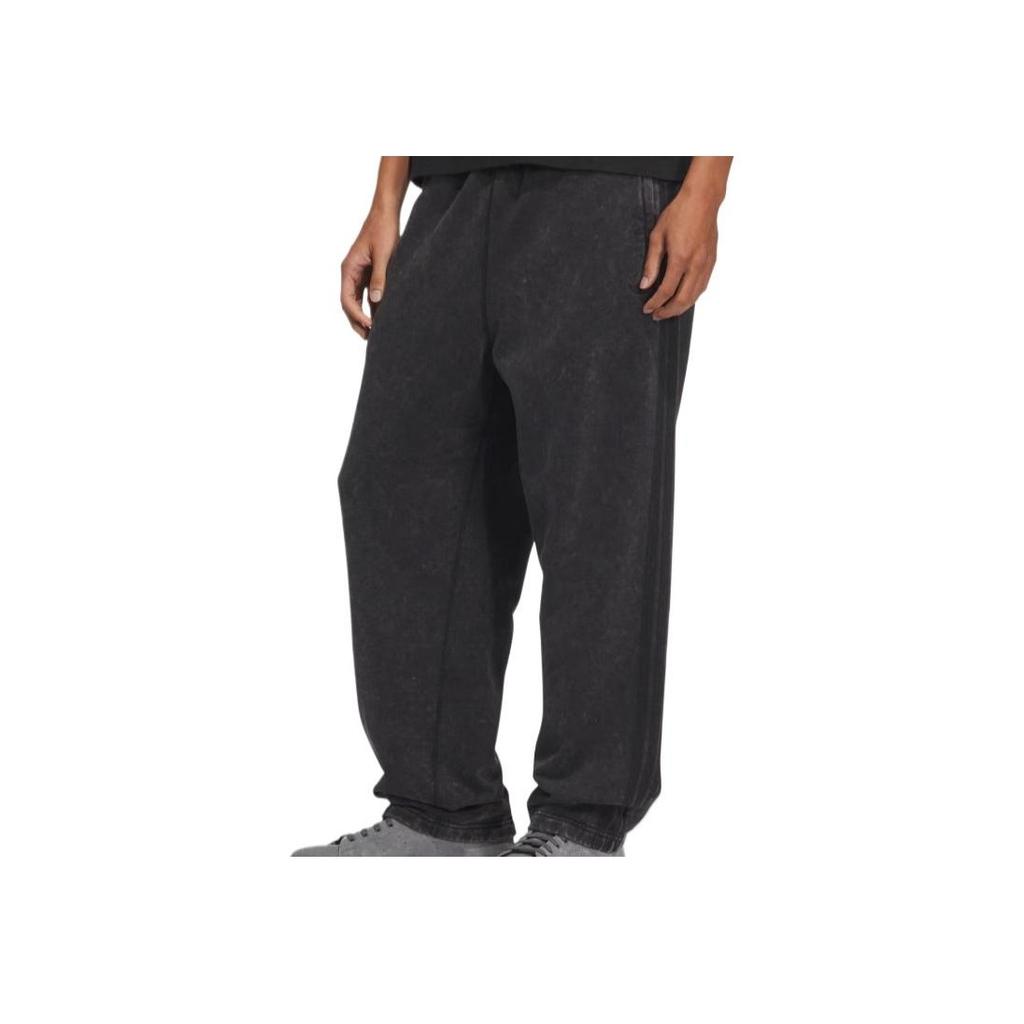 Adidas Оригинальные потертые удобные дышащие мягкие повседневные брюки мужские низы черного цвета KA6761