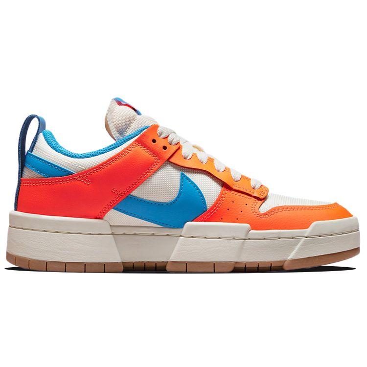 Nike Женские кроссовки Dunk Low Disrupt Supa White Sail Total-Orange CK6654-104