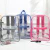 Large Capacity Clear Backpack Visible Transparent School Bag Transparent Backpack  Fitness