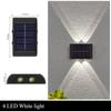 Solar Wall Lamp Outdoor Waterproof Solar Powered Light UP and Down Illuminate Home Garden Yard Decoration Outside Sunlights