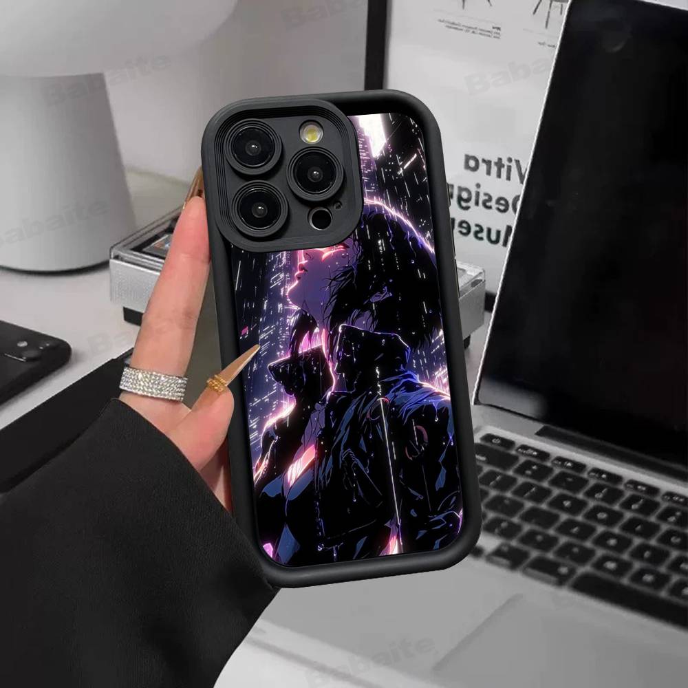 Чехол для телефона Аниме G-ghost In The S-shell для Samsung S26 S25 S24 S23 S22 S21 S20 F06 M16 Note 20 FE Ультрамягкий силиконовый ТПУ чехол