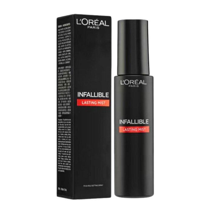 L'OREAL Непогрешимый Стойкий Фиксирующий Спрей Fix & Hold