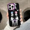 ReZero Rem Ram Purple Translucent Mobile Phone Case for iPhone 17 16 15 14 13 12 11 X XR XS Air Pro Max Plus Colorful Cover