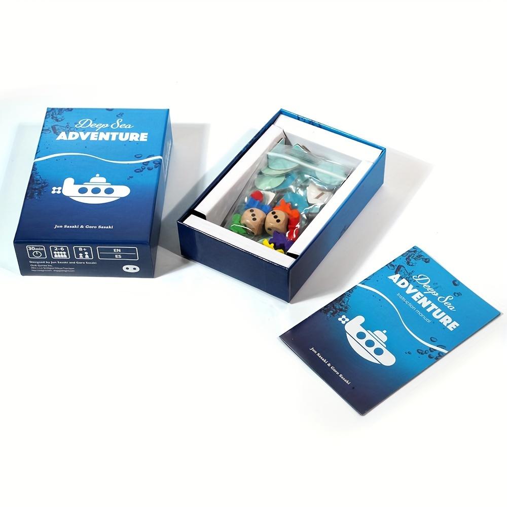 Стратегическая настольная игра «Приключение в глубинах моря» для 2-6 игроков, семейные карточные игры