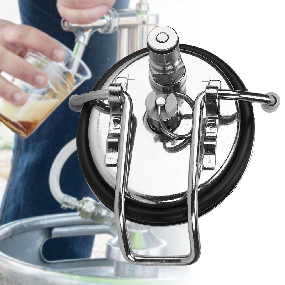 Крышка для бочонка для домашнего пивоварения с карбонизацией, подходит для комплекта бочонков Pepsi с камнем для карбонизации